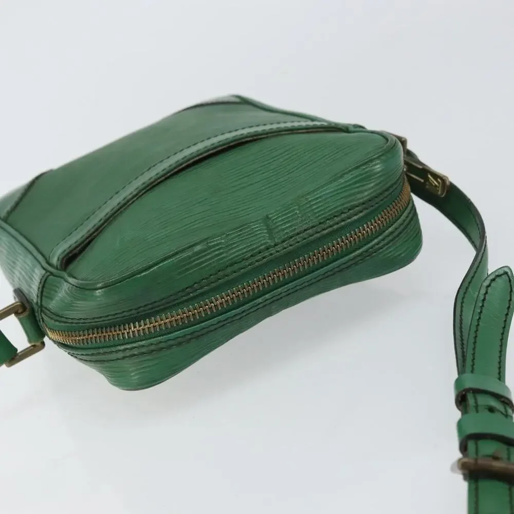Louis Vuitton Epi Danube Shoulder Bag Green